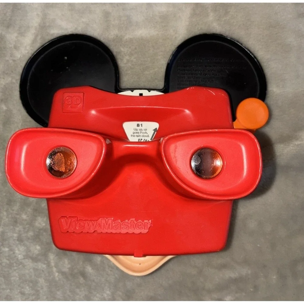 Vintage 1989 Mickey Mouse‎ 3D View Master Reels Disney Muppets Barbie Hot Wheels